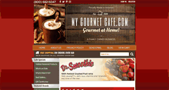 Desktop Screenshot of mygourmetcafe.com